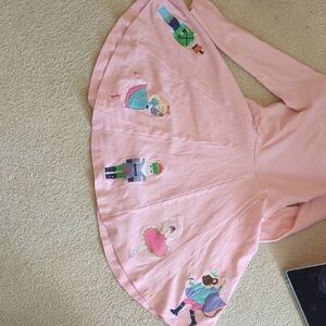 Pink Kids Dress with Fun Characters